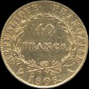 40 francs 1806